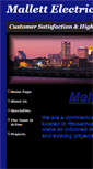 Mobile Screenshot of mallettelectric.com
